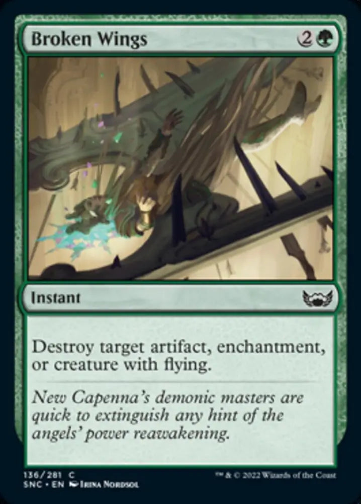 Broken Wings [Streets of New Capenna] - MTG Single