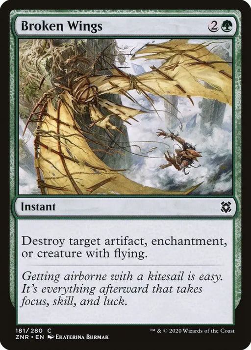 Broken Wings [Zendikar Rising] - MTG Single