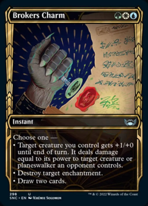 Brokers Charm (Showcase Golden Age) [Streets of New Capenna] - MTG Single