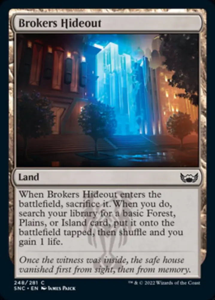 Brokers Hideout [Streets of New Capenna] - MTG Single