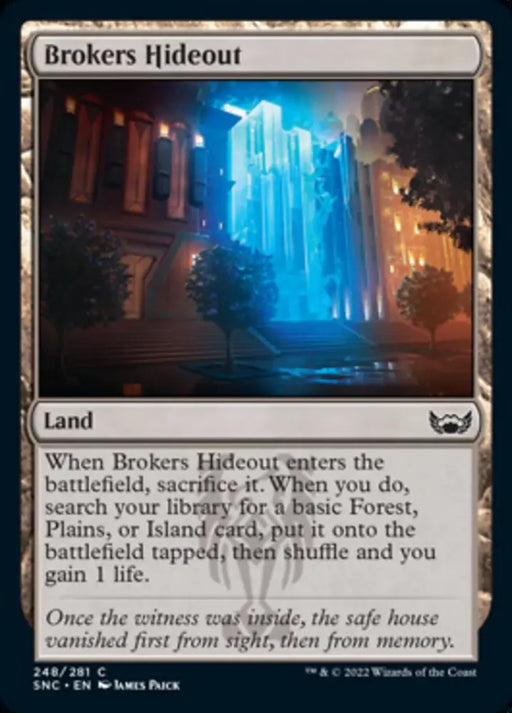 Brokers Hideout [Streets of New Capenna] - MTG Single