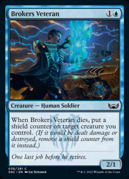 Brokers Veteran [Streets of New Capenna] - MTG Single