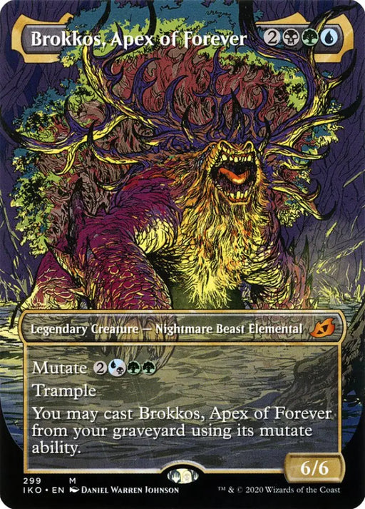 Brokkos Apex of Forever (Showcase) [Ikoria: Lair of Behemoths] - MTG Single