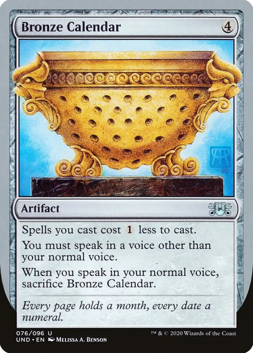 Bronze Calendar [Unsanctioned] - MTG Single