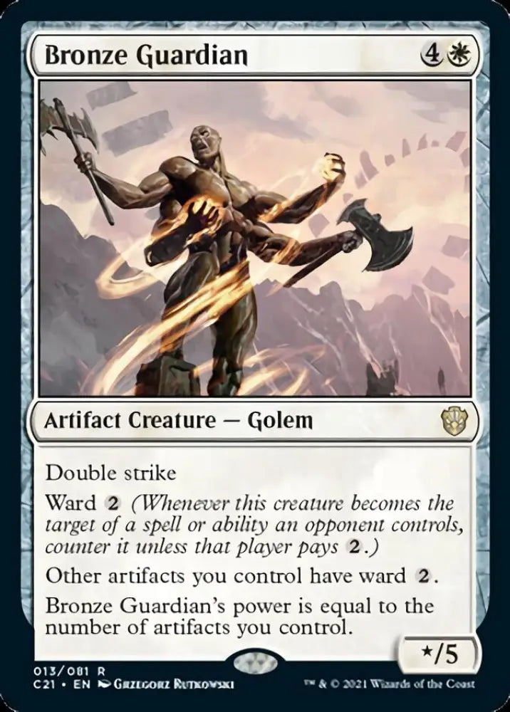 Bronze Guardian [Commander 2021] - MTG Single
