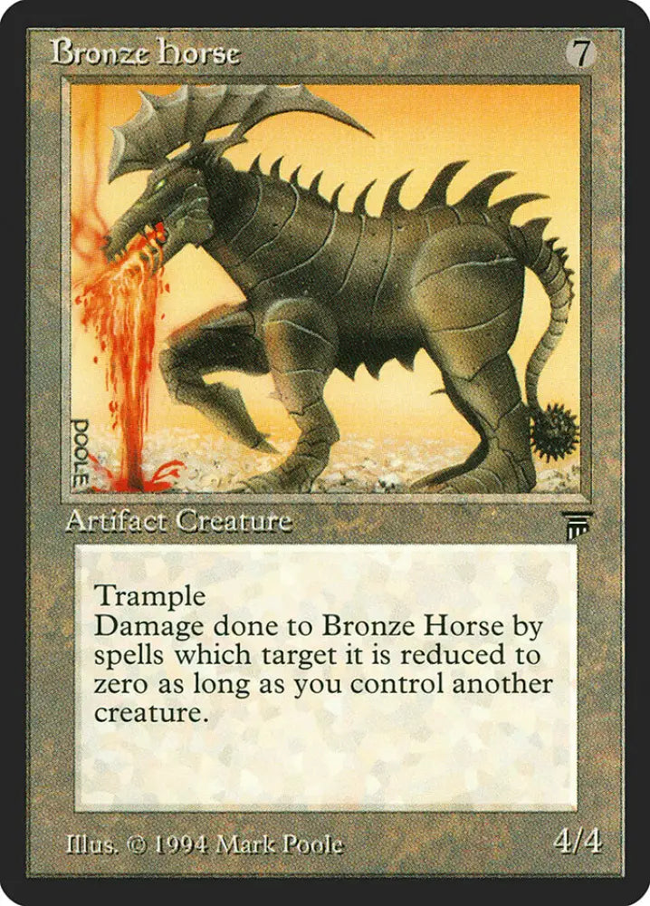 Bronze Horse [Legends] - MTG Single