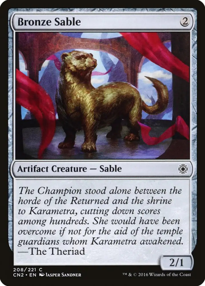Bronze Sable [Conspiracy: Take the Crown] - MTG Single