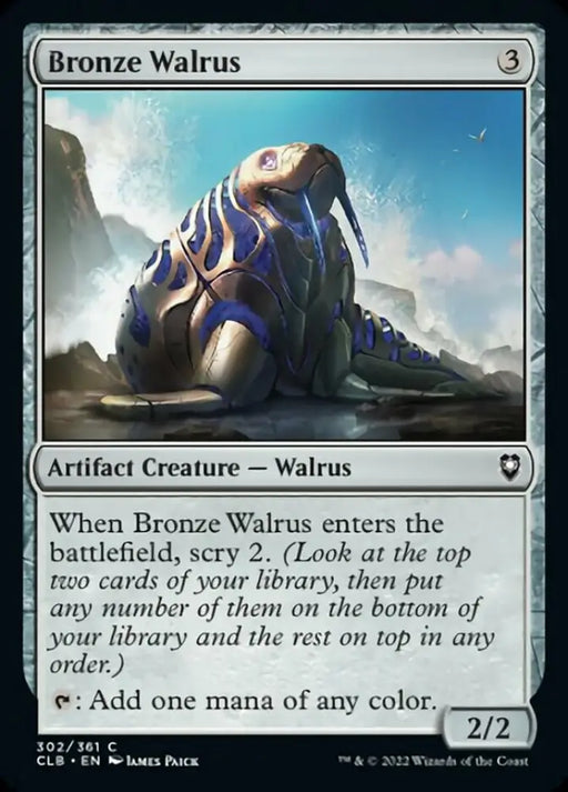 Bronze Walrus [Commander Legends: Battle for Baldur’s Gate] - MTG Single