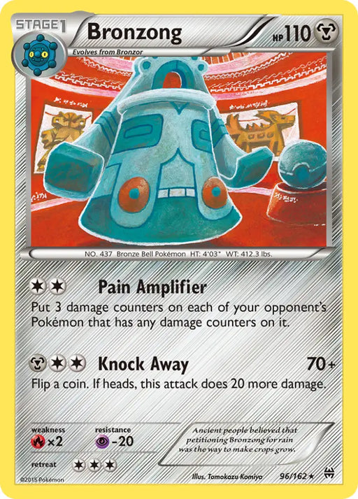 Bronzong (96/162) [XY: BREAKthrough] - Pokemon Single