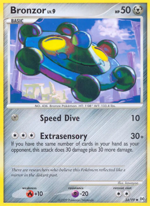Bronzor (34/99) [Platinum: Arceus] - Pokemon Single