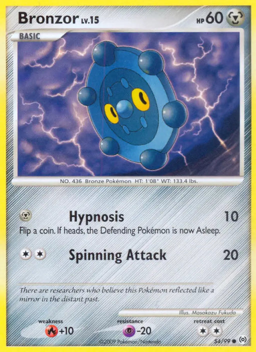 Bronzor (54/99) [Platinum: Arceus] - Pokemon Single