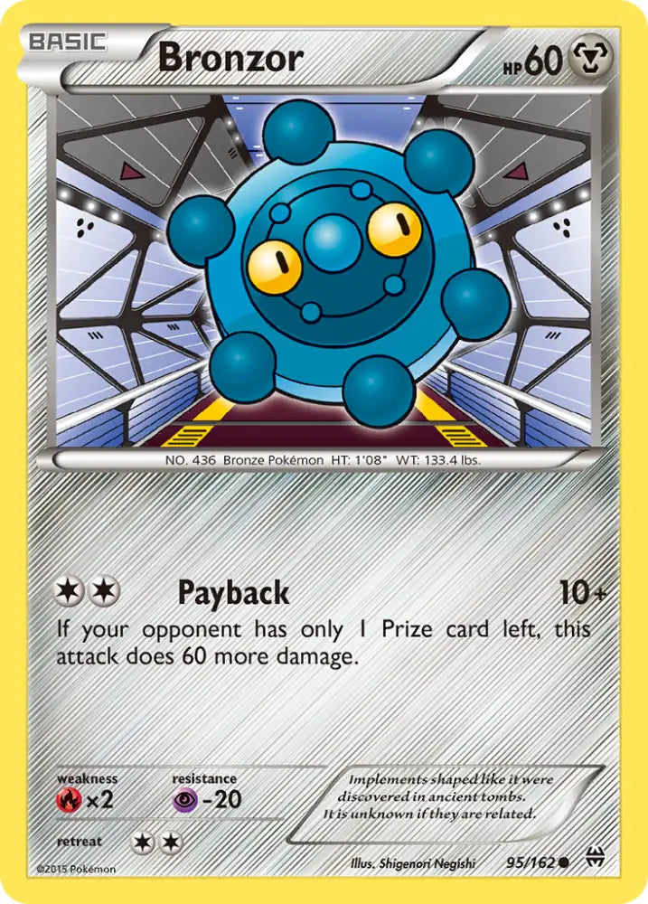 Bronzor (95/162) [XY: BREAKthrough] - Pokemon Single