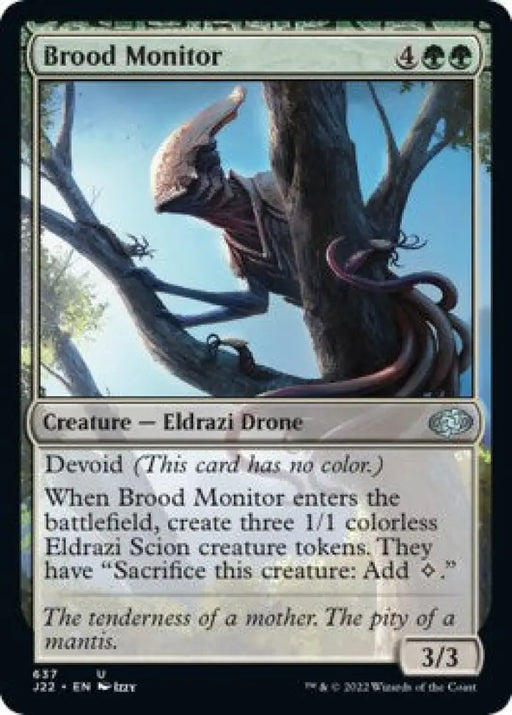 Brood Monitor [Jumpstart 2022] - MTG Single