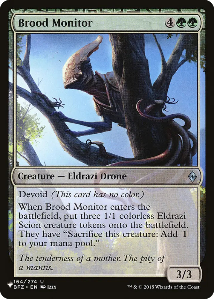 Brood Monitor [The List] - MTG Single