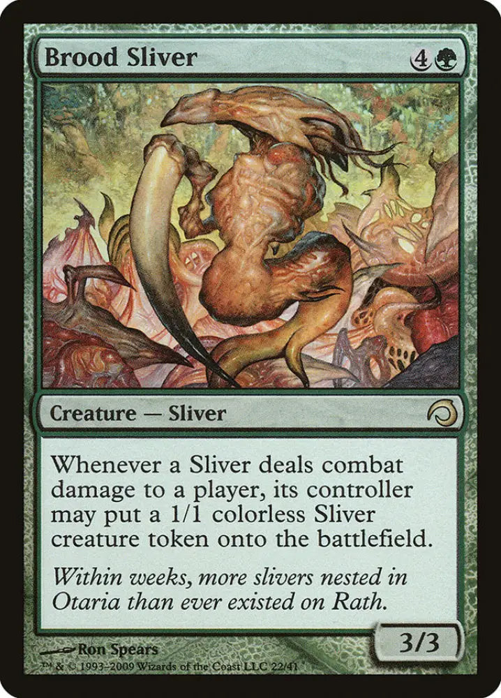 Brood Sliver [Premium Deck Series: Slivers] - MTG Single