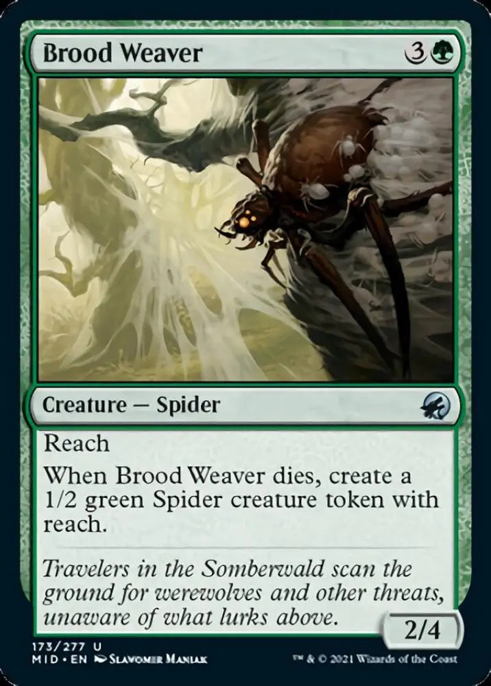 Brood Weaver [Innistrad: Midnight Hunt] - MTG Single