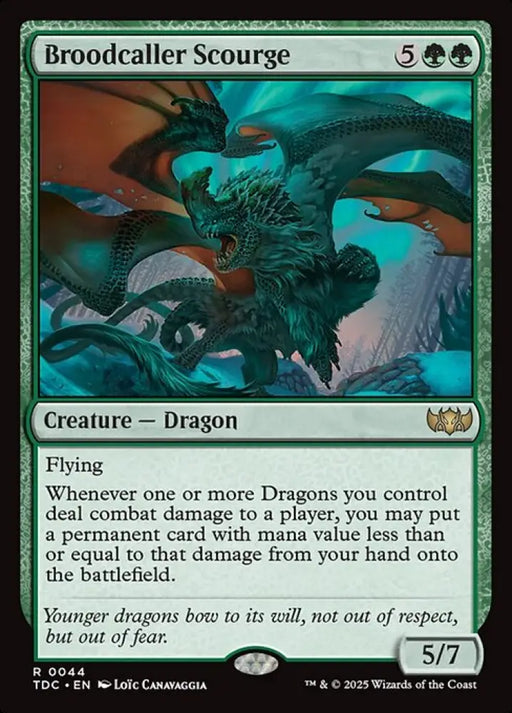 Broodcaller Scourge (44) [Tarkir: Dragonstorm Commander]