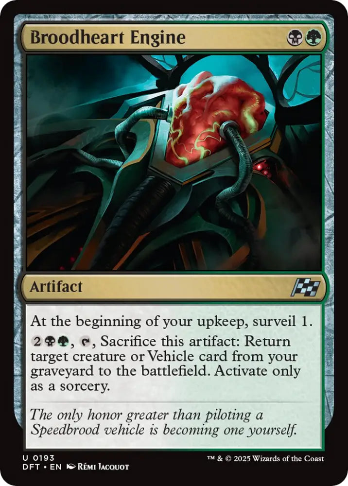 Broodheart Engine [Aetherdrift] - MTG Single