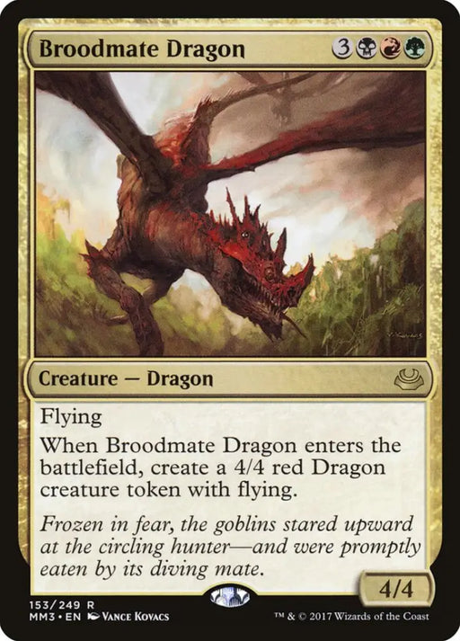 Broodmate Dragon [Modern Masters 2017] - MTG Single