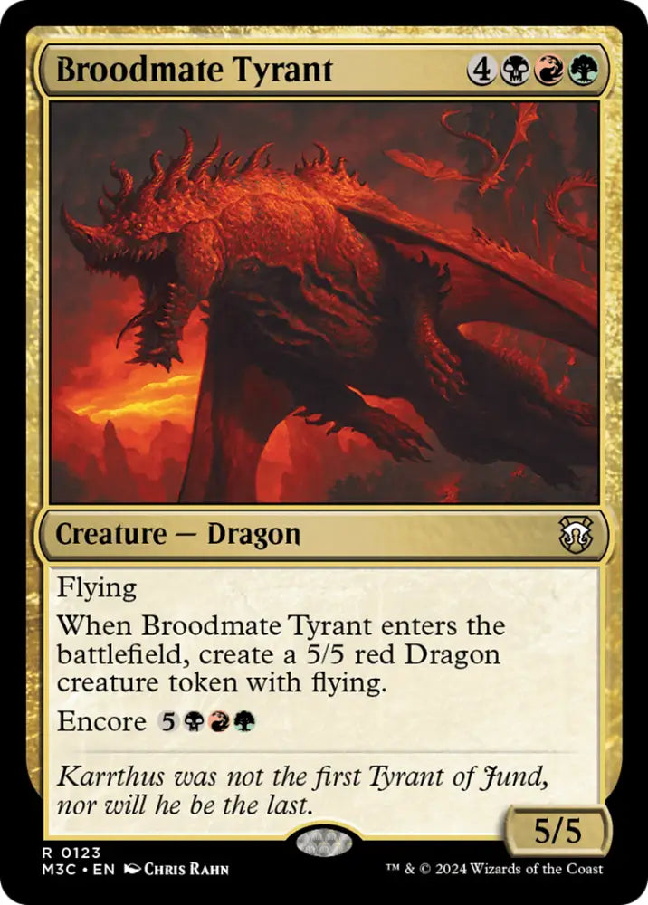 Broodmate Tyrant [Modern Horizons 3 Commander] - MTG Single