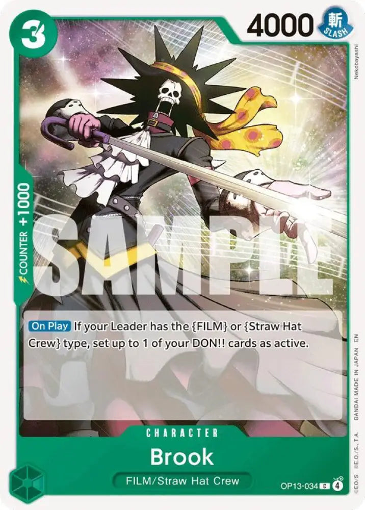 Brook (OP13-034) [Carrying On His Will]