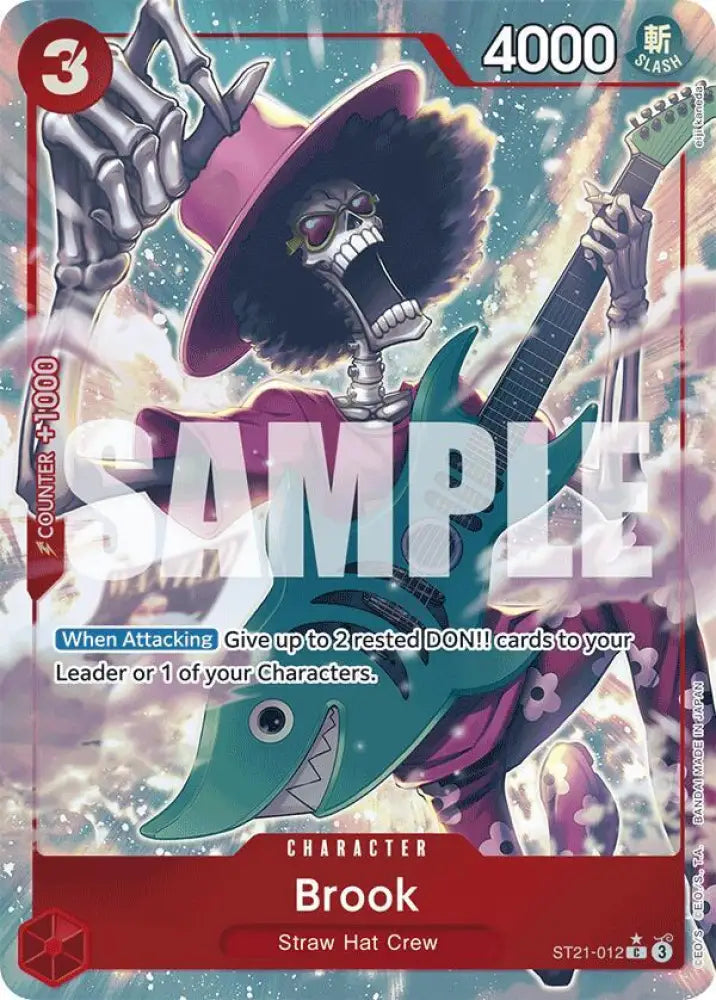 Brook (Parallel) (ST21-012) [Starter Deck EX: Gear 5]