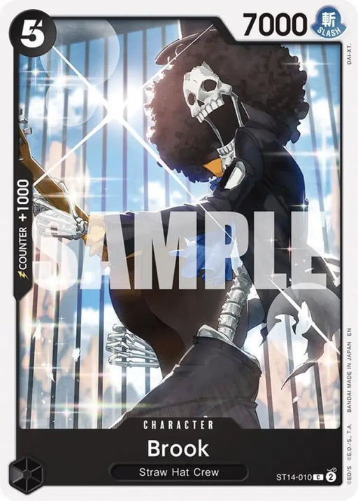 Brook (Reprint) (ST14-010) [Starter Deck 26: PURPLE/BLACK Monkey.D.Luffy]