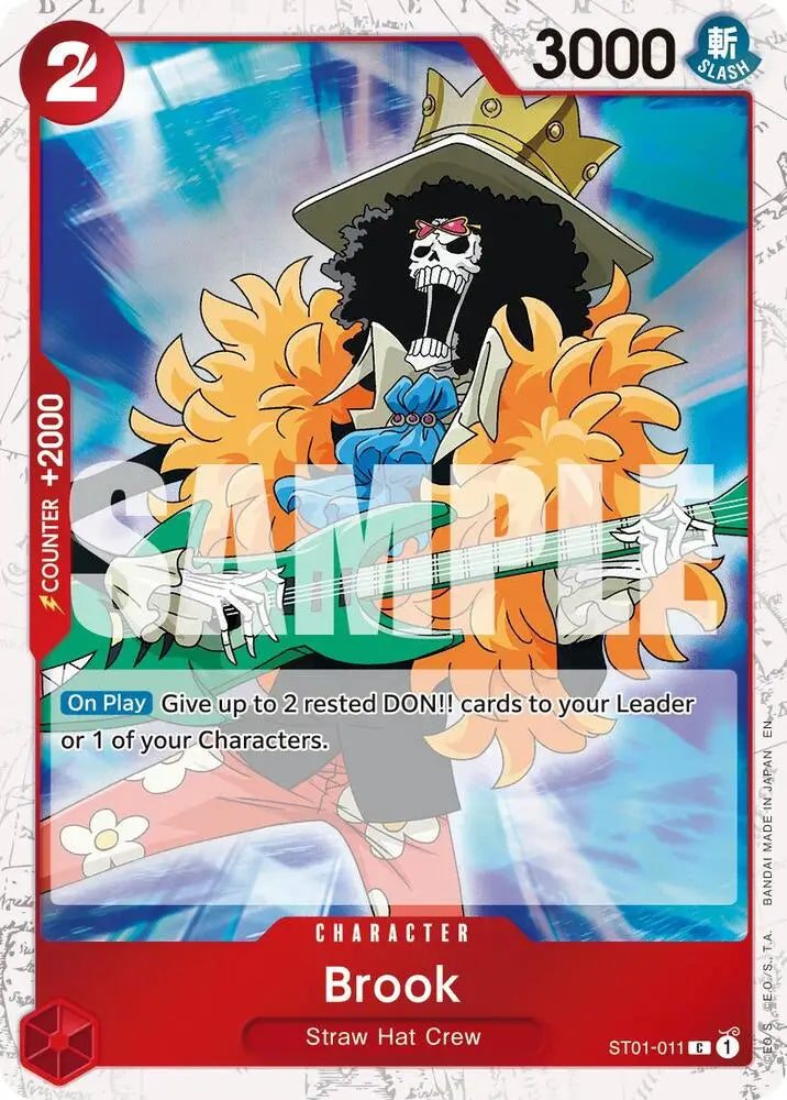 Brook - ST01-011 (Pirate Foil) [Premium Booster -The Best- Vol. 2]