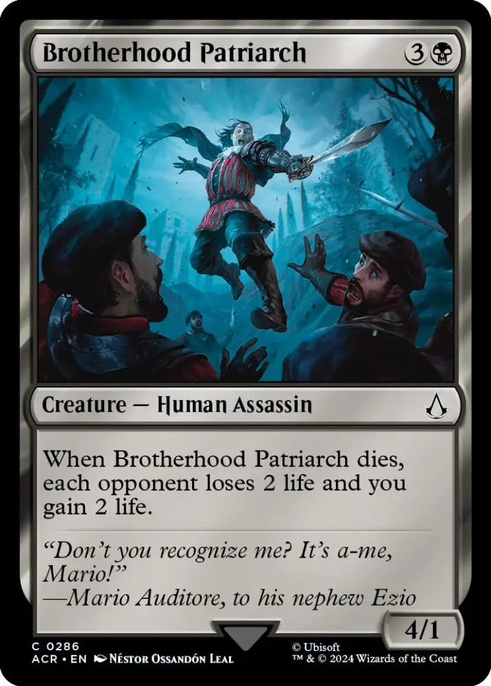 Brotherhood Patriarch [Assassin’s Creed] - MTG Single