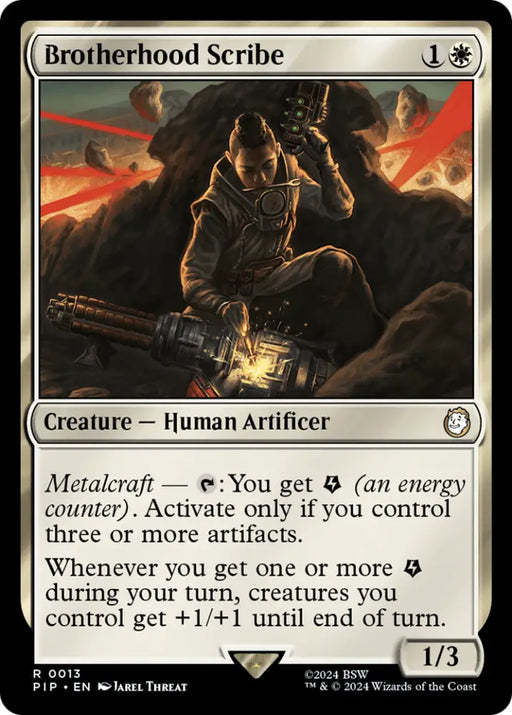 Brotherhood Scribe [Fallout] - MTG Single
