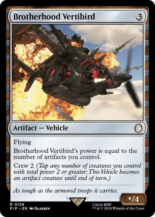 Brotherhood Vertibird [Fallout] - MTG Single