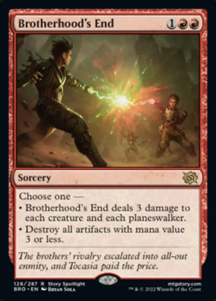 Brotherhood’s End [The Brothers’ War] - MTG Single