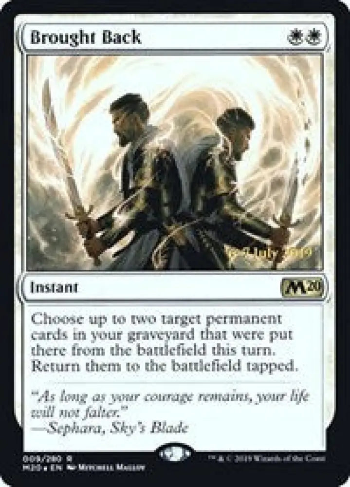 Brought Back (9) [Prerelease Cards]