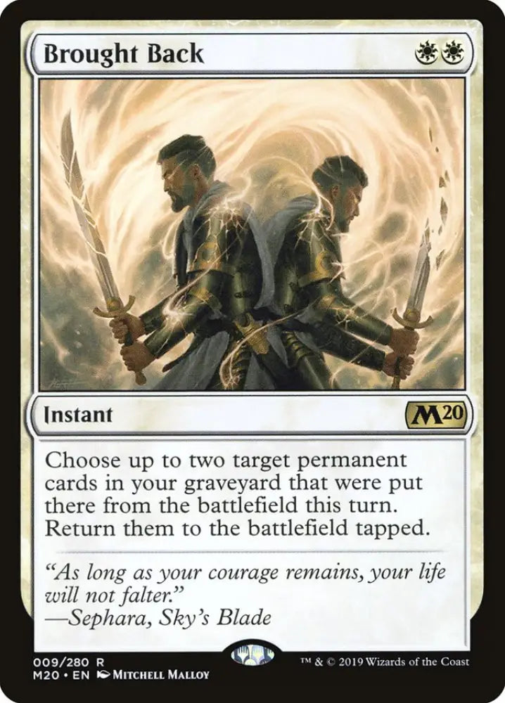 Brought Back [Core Set 2020] - MTG Single
