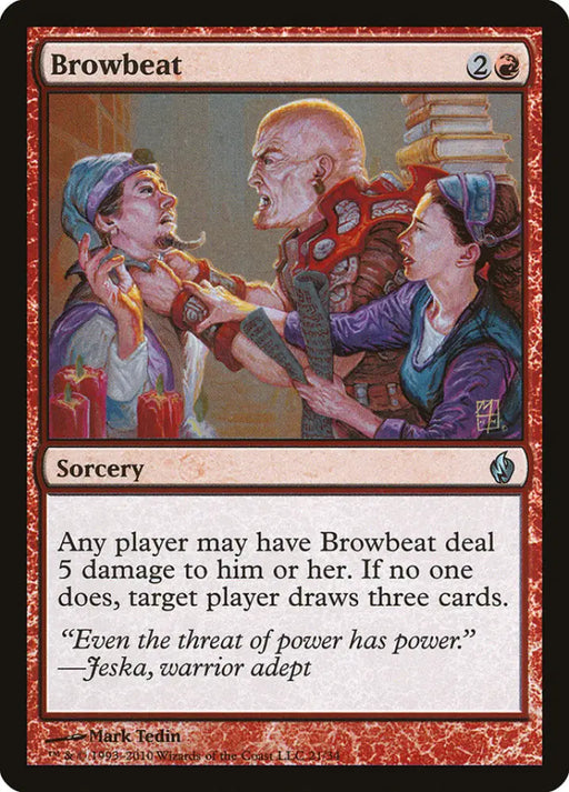 Browbeat [Premium Deck Series: Fire and Lightning] - MTG Single