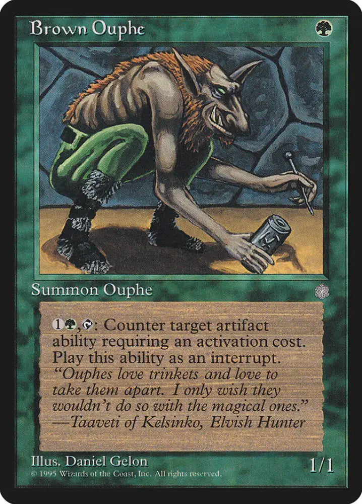 Brown Ouphe [Ice Age] - MTG Single