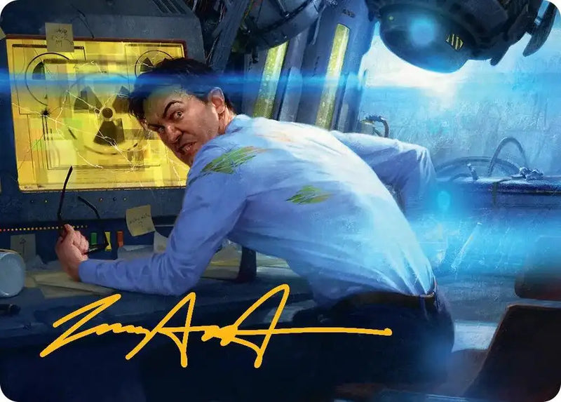 Bruce Banner Art Card (Gold-Stamped Signature) (4) [Marvel Super Heroes Art Series]