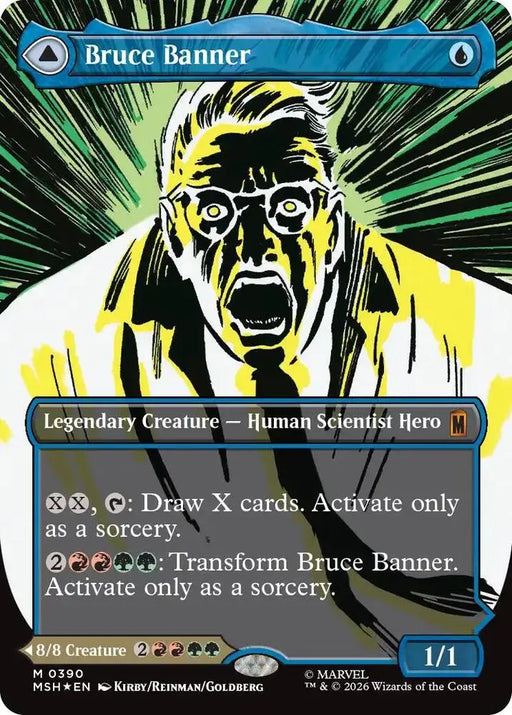 Bruce Banner (Borderless) (390) [Marvel Super Heroes]