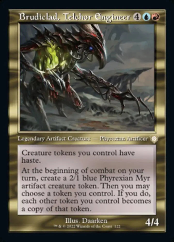 Brudiclad Telchor Engineer (Retro) [The Brothers’ War Commander] - MTG Single
