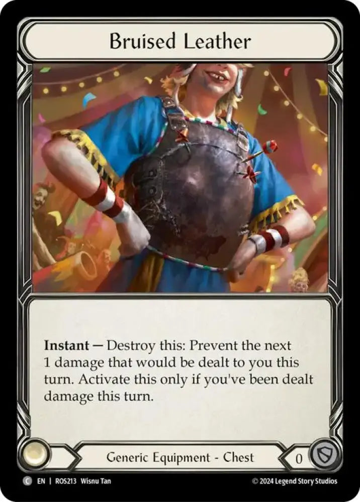 Bruised Leather [Rosetta] Cold Foil - Flesh And Blood Single