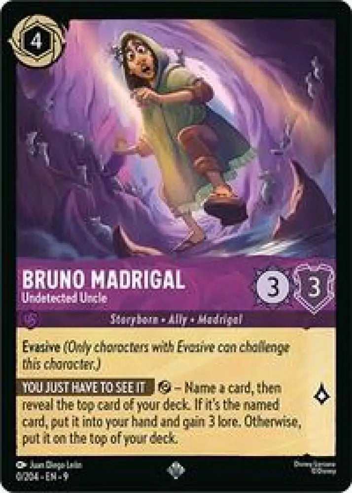 Bruno Madrigal - Undetected Uncle (0/204) [Fabled]