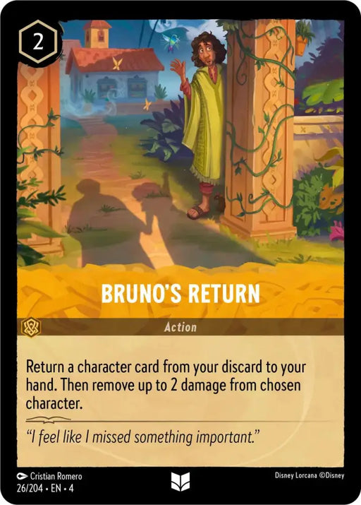 Bruno’s Return (26/204) [Ursula’s Return] - Lorcana Single