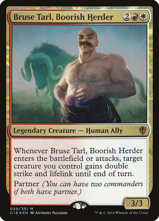 Bruse Tarl Boorish Herder [Commander 2016] - MTG Single