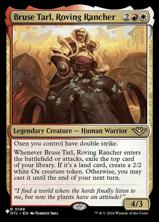 Bruse Tarl, Roving Rancher (OTJ-198) [The List]