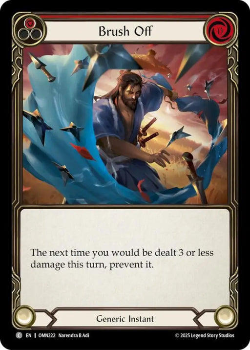 Brush Off (Red) (OMN222) [Omens of the Third Age]