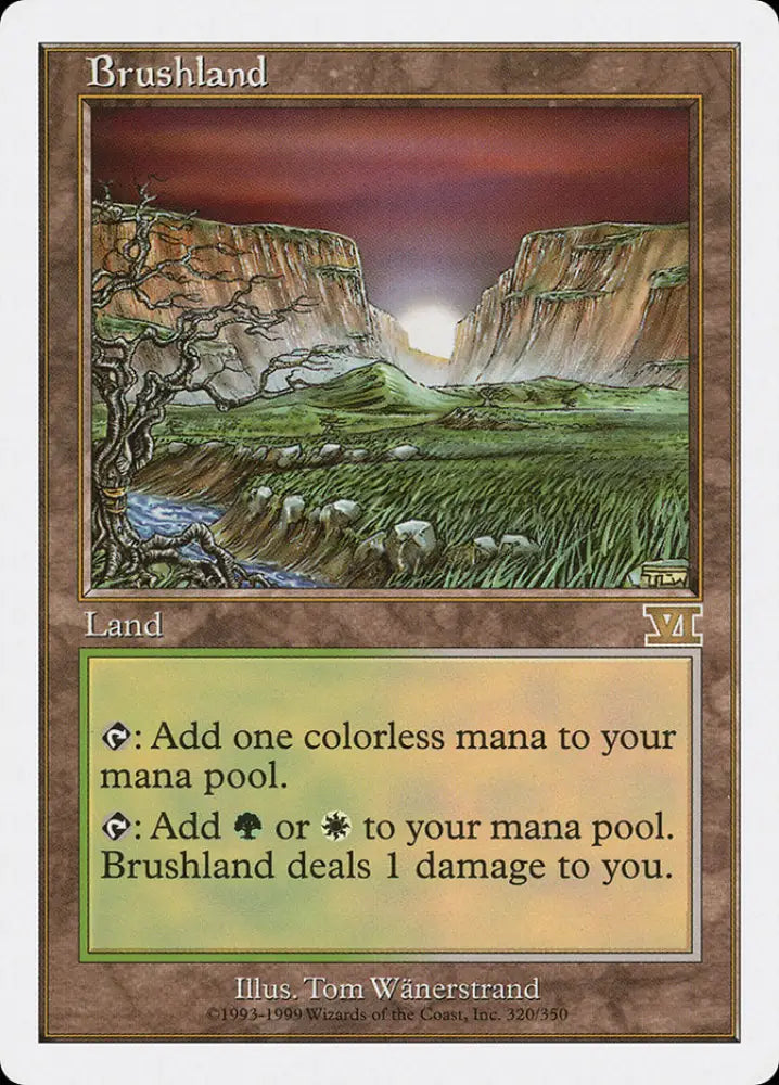Brushland [Classic Sixth Edition] - MTG Single