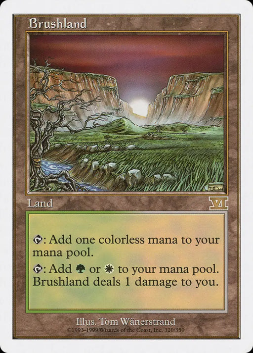 Brushland [Classic Sixth Edition] - MTG Single