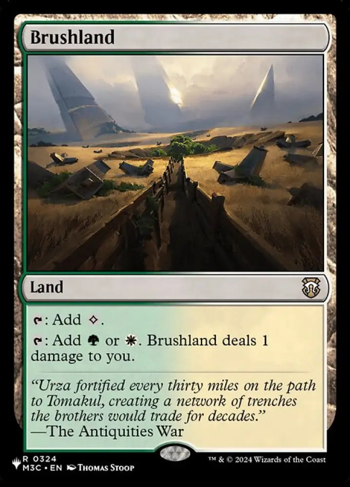 Brushland (M3C-324) [The List]