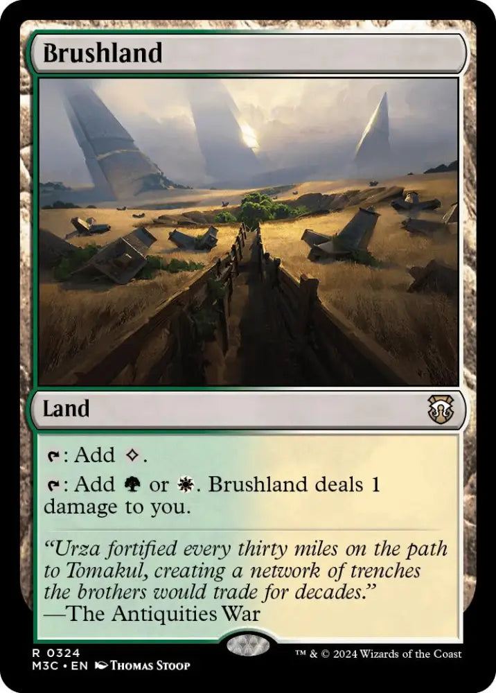 Brushland [Modern Horizons 3 Commander] - MTG Single