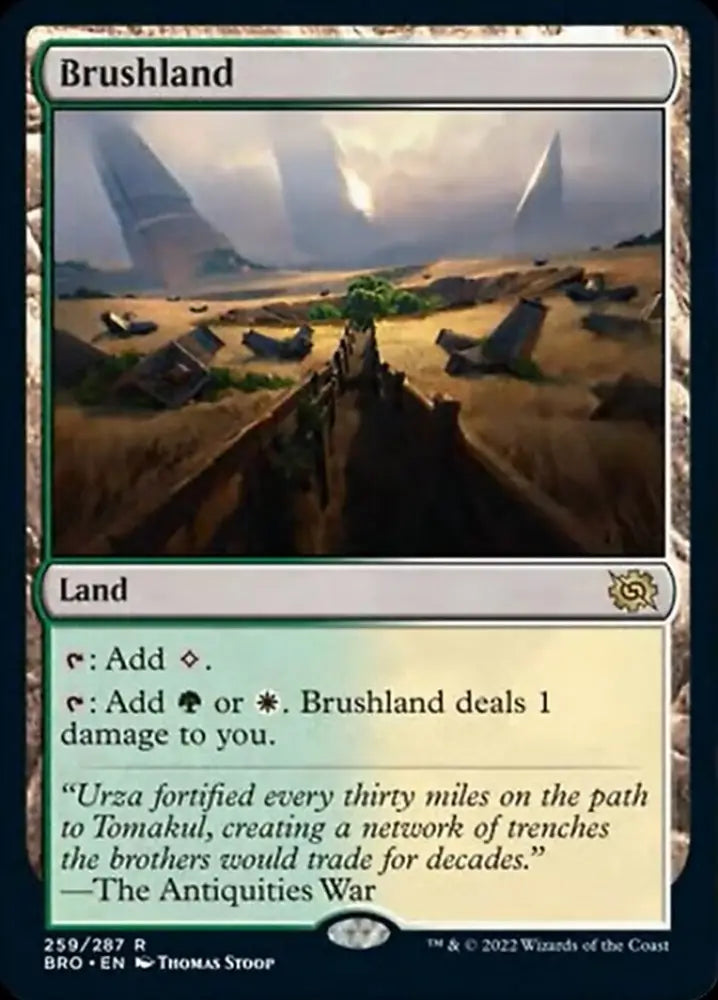 Brushland [The Brothers’ War] - MTG Single